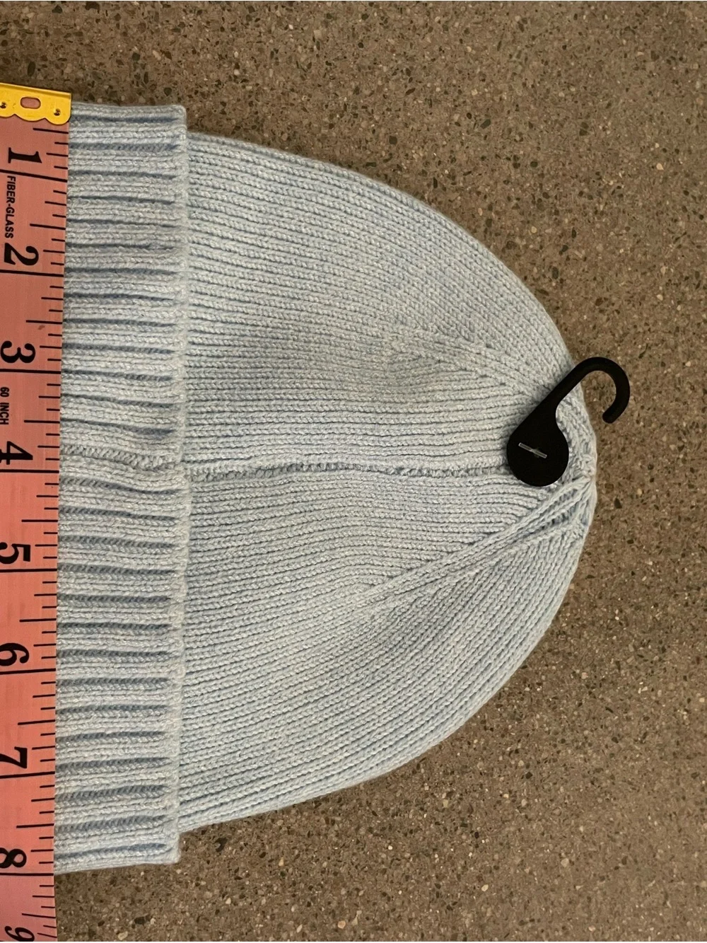 Time and Tru NWT Light Blue Winter Beanie Fold Hat